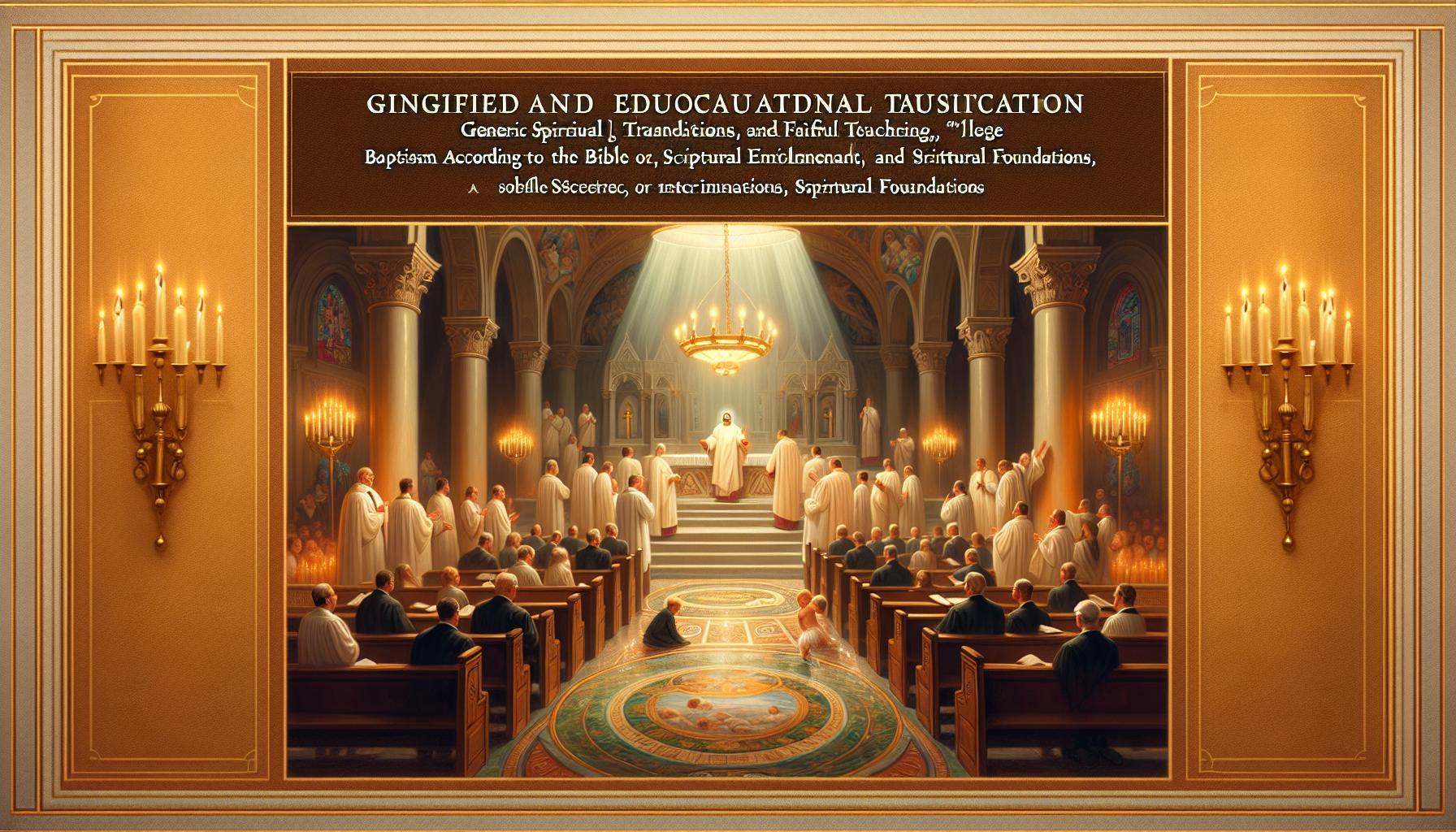 What is Baptism According to the Bible: Scriptural Foundations Explained 9 What is Baptism According to the Bible: Scriptural Foundations Explained