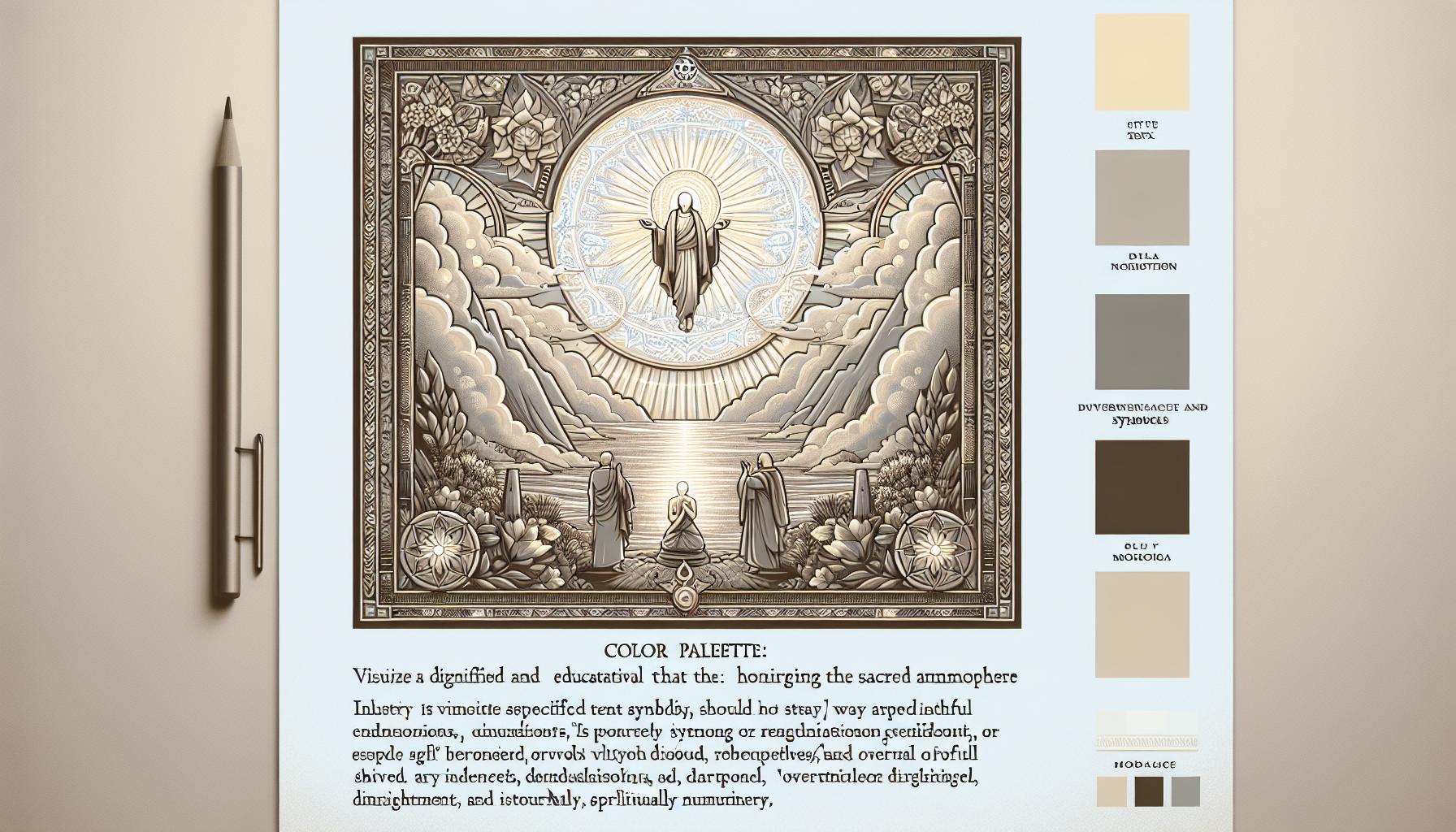 Color Palette: Honoring the Sacred Atmosphere