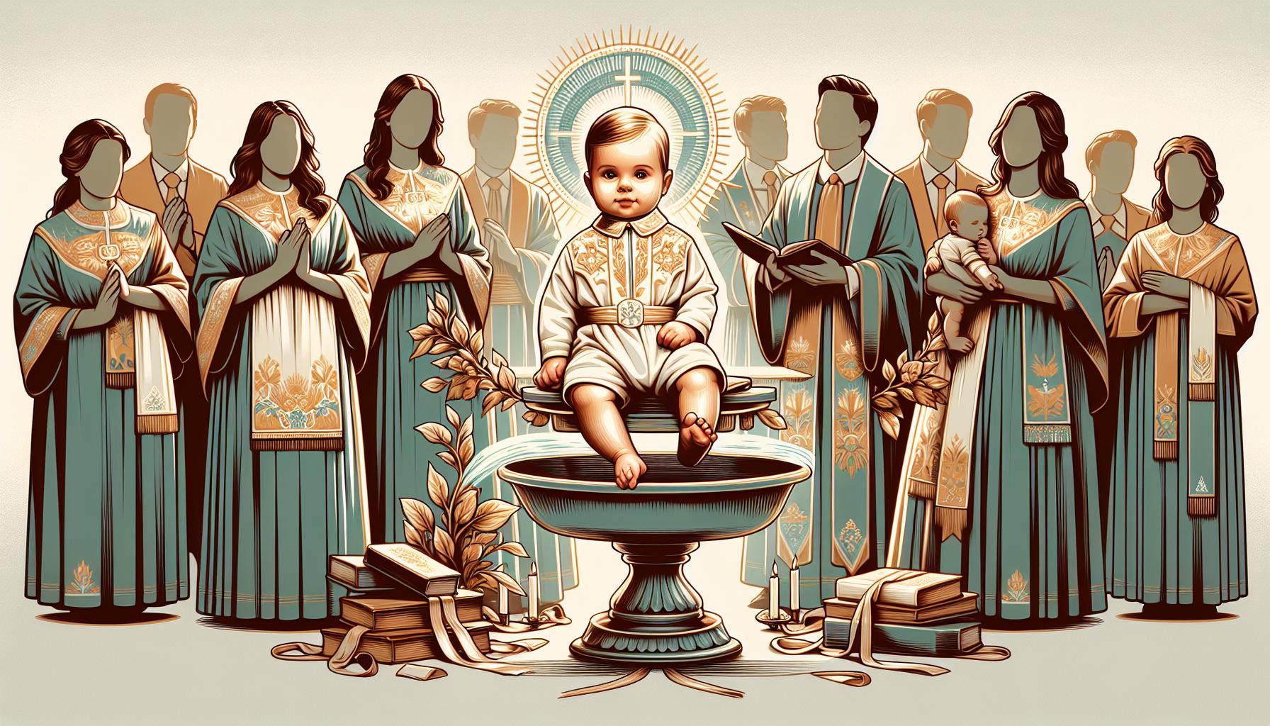 What to Wear for a Baptism as a Mother: Stylish & Appropriate Outfit Guide 5 Elegant Color Palettes for Baptismal Outfits