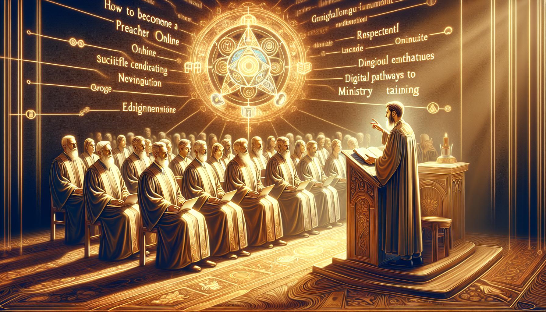 How to Become a Preacher Online: Digital Pathways to Ministry Training