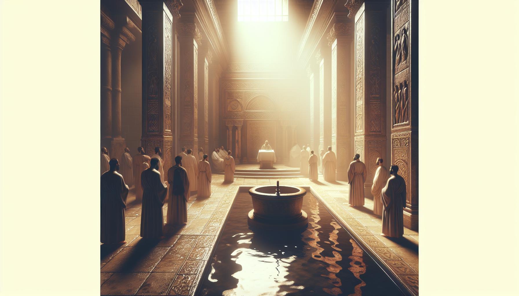 A Journey Through Time: Historical Perspectives on Baptism Pools