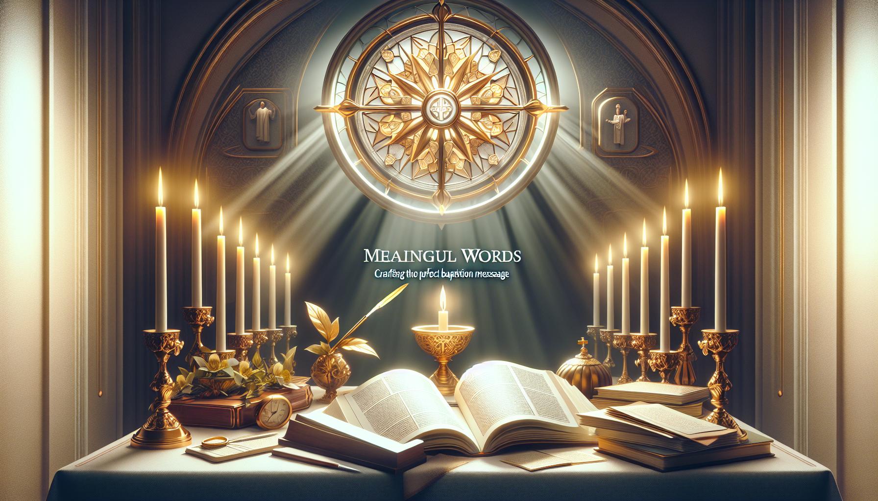 Meaningful Words: Crafting the Perfect Baptism Message