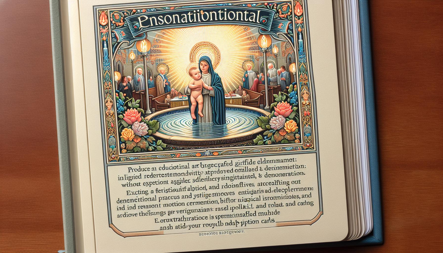 What to Write in a Baptism Card: Meaningful Messages for This Sacred Day 5 Personal Touch: Adding a Unique Sentiment to Your Baptism Card