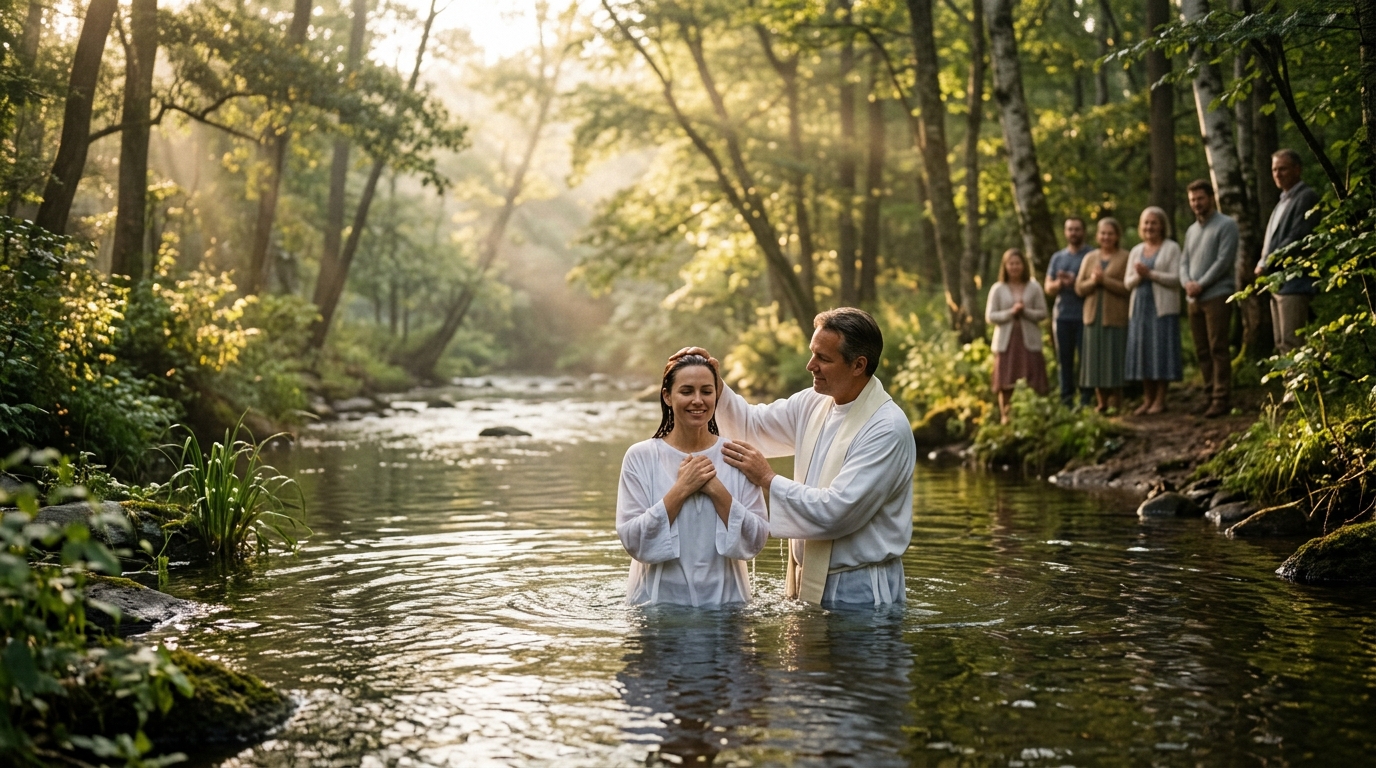 What Is the Meaning of the Word Baptism? Origins & Faith | Brookside Church 2 wp media brooksidechurch net 62758548 (AI Generated Image)