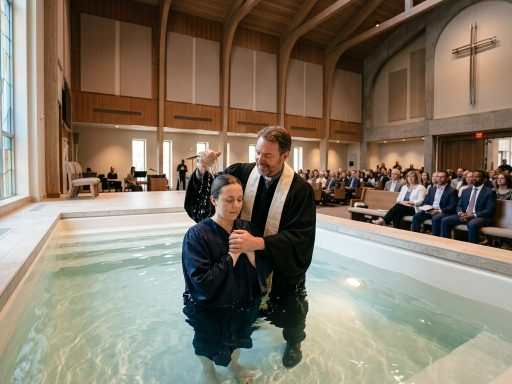 Adult Baptism Ceremony Outline: Step-by-Step Liturgy | Brookside Church 12 wp media brooksidechurch net fd875743 (AI Generated Image)